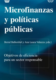 Portada MICROFINANZAS Y POLÍTICAS PÚBLICAS