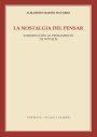 Portada LA NOSTALGIA DEL PENSAR